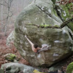 Adam Ondra bouldering in Fontainebleau, France – Part 3