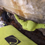 Pirmin Bertle sending “Roots in the Basement” 8A+ & more!