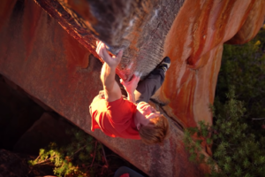 Nalle Hukkataival sends the Finnish Line (8C/8C+) Rocklands
